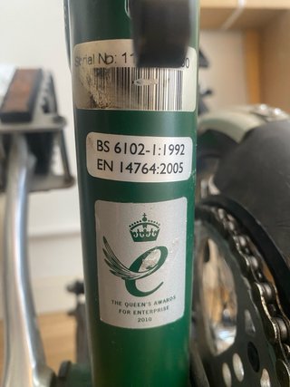 Brompton Verde Oscuro 6 Marchas