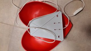 Lote Lámparas Corazón Rojo Ikea. 3 unidades.