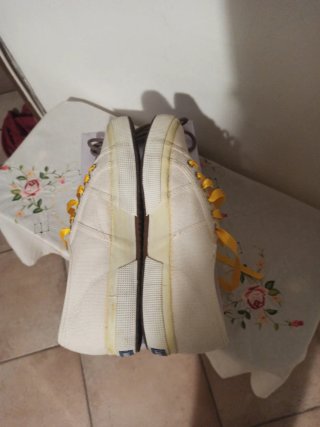 Scarpe tela bianche donna taglia 40