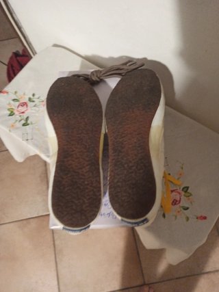 Scarpe tela bianche donna taglia 40