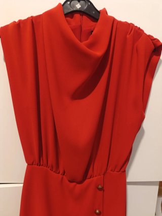 Vestido Zara Rojo