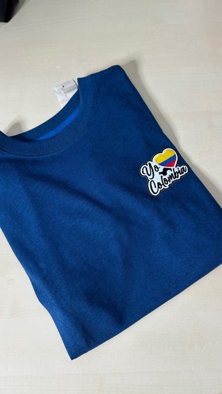 Camiseta Yo amo Colombia Talla s