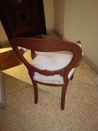 Sillón antiguo Isabelino/Luis Felipe