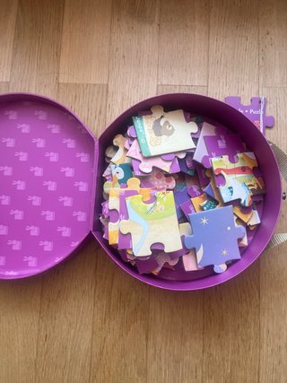 Puzzle Janod 54 piezas Princesa Carruaje