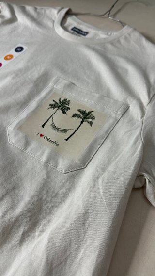Camiseta London Textile Estampado Palmeras M