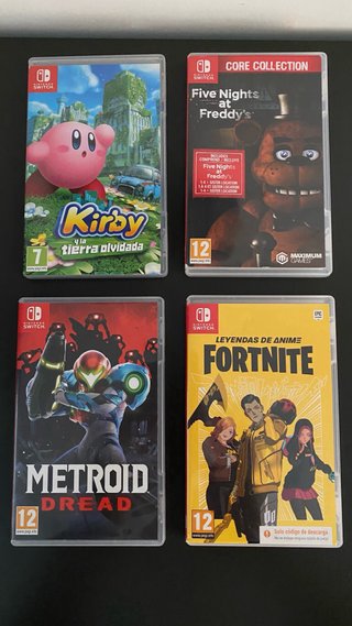 Nintendo Switch Lite Amarilla + 7 Juegos Top