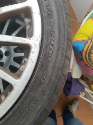 Llantas 17 RH (Juego de 5) (OFERTON)