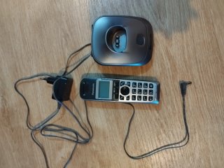 Teléfono Inalámbrico Panasonic Plata