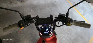 Segway Ninebot eMoped B110S Naranja/Blanco