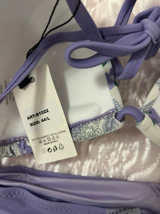 Costume da bagno fantasia viola L