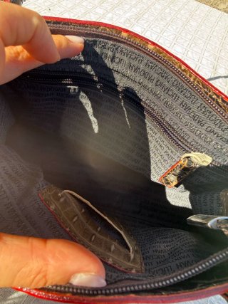 Borsa Luciano Padovan Pelle Coccodrillo e Pitone
