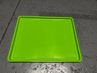 Escurridor de platos verde