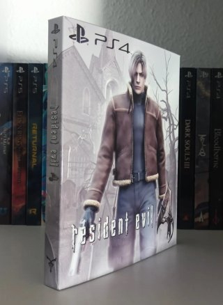 Funda Plastificada Resident Evil 4 HD PS4