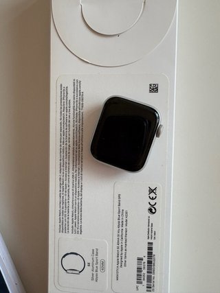 Apple Watch SE 40mm GPS Plata + Correa Abyss Blue
