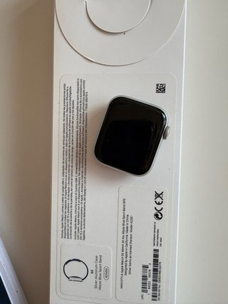 Apple Watch SE 40mm GPS Plata + Correa Abyss Blue