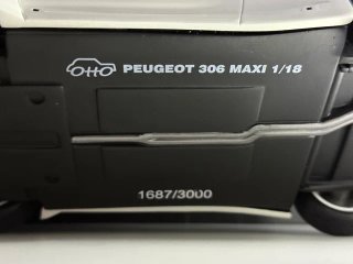 Peugeot 306 Kit Car Otto 1/18 Blanco