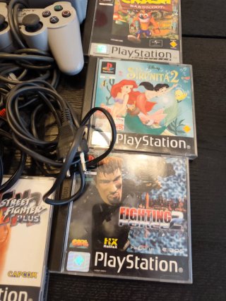 Lote PlayStation 1 con 15 juegos