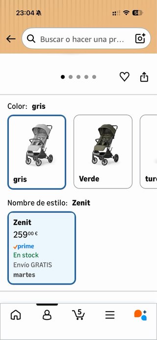 Passeggino Inglesina Zenit fino a 22 kg