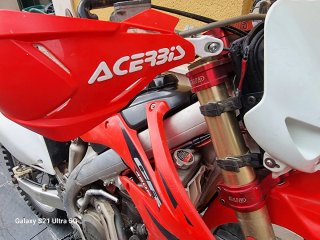 Honda CRF 450R Motocross Roja