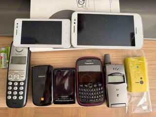 Lote 6 Móviles Colección: Nokia, Sony Ericsson, Bl