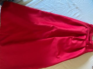 Kimono Japonés Mujer Rojo y Blanco