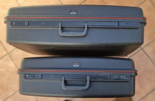 Juego 2 Maletas Delsey Paris Vintage Años 90