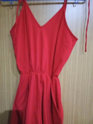 Mono rojo talla S