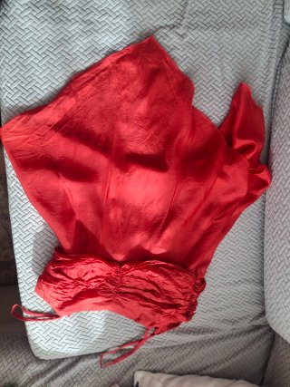 Top y foulard de seda Cortefiel