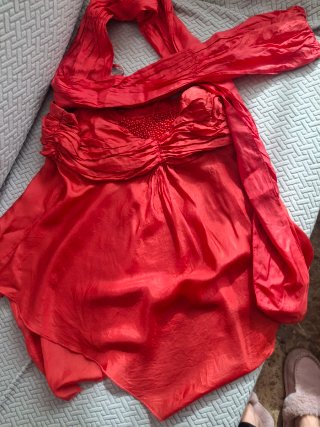 Top y foulard de seda Cortefiel