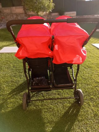 Silla de paseo gemelar Asalvo