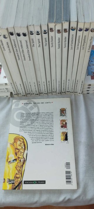 Grandes héroes del Comic Biblioteca el Mundo