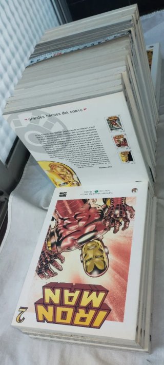 Grandes héroes del Comic Biblioteca el Mundo