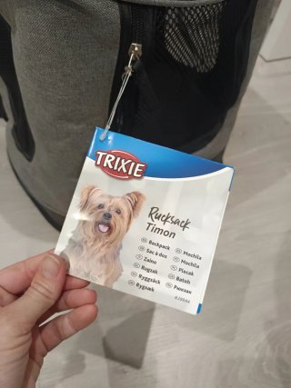 Mochila Transportín Trixie para Mascotas Pequeñas