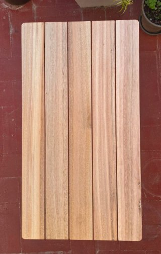 Mesa plegable Eucalipto Ikea 82cm