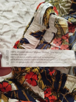 Pantalón estampado Lefties Talla M