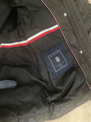 Chaqueta plumífero Tommy Hilfiger negra