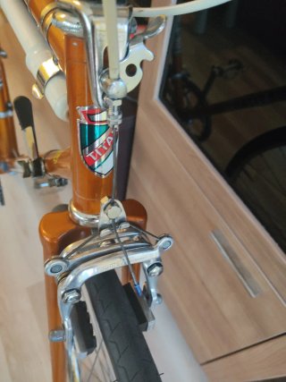 Bicicleta Carretera Titan Dorada Vintage