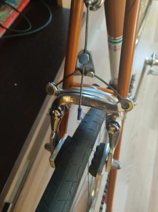 Bicicleta Carretera Titan Dorada Vintage