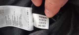 Sudadera Adidas Big Logo Talla XL Negra