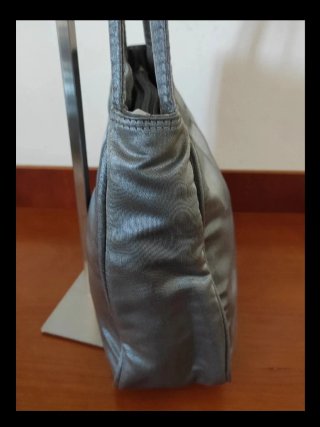 Borsa Gianni Chiarini Tessuto Argento