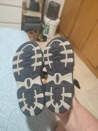 Sandalias Bobbi Shoes Niños Azul y Amarillo