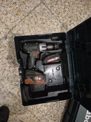 Martillo y Atornillador Metabo 18V