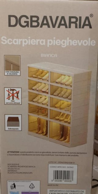 Scarpiera DGBAVARIA 6 ripiani
