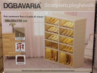 Scarpiera DGBAVARIA 6 ripiani