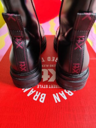 Botas altas Mustang negras talla 39