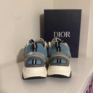Dior B22 sneakers grises y azules