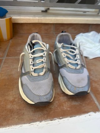 Dior B22 sneakers grises y azules