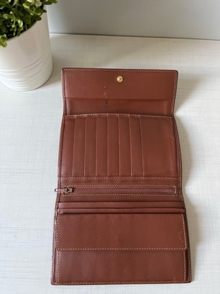 Cartera Burberry Cuadros Marrón y Beige