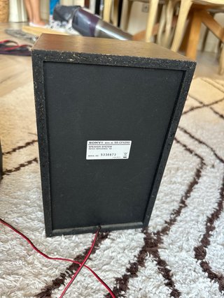 Mini cadena Sony con mando a distancia