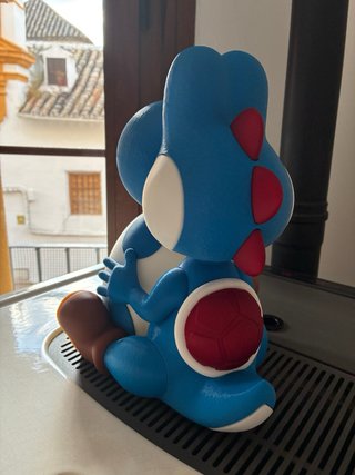Yoshi Azul con Huevo (PALOMITERO)